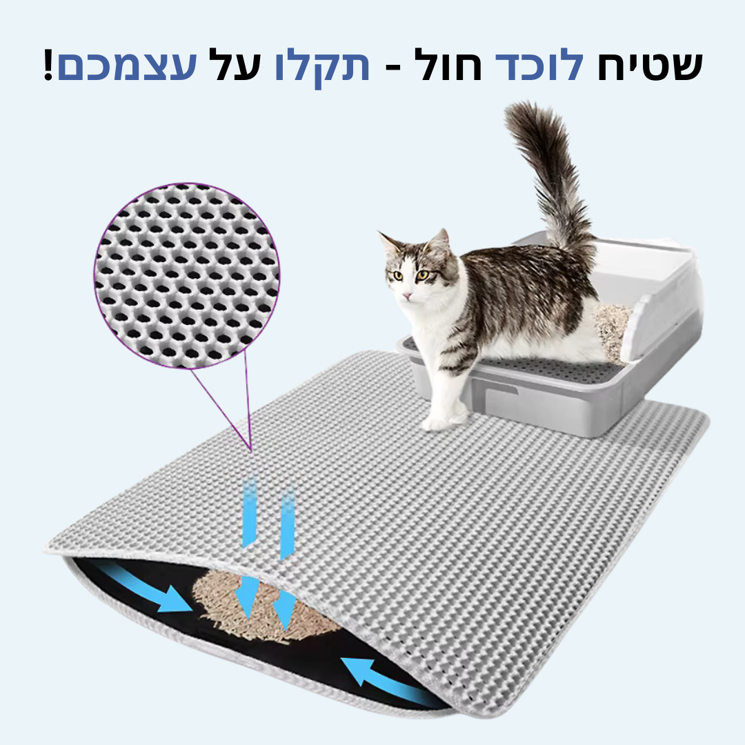 שטיח לוכד חול לחתולים Patent Prime