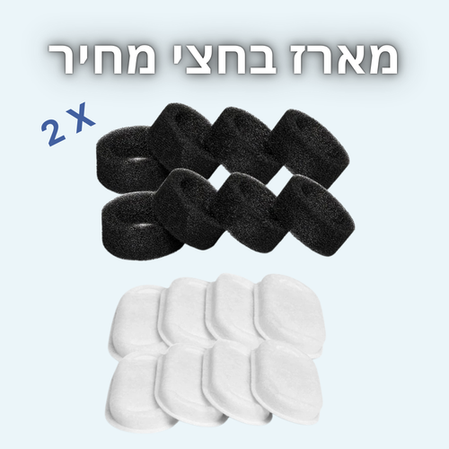 אקסטרה 8 מסננים למזרקה Patent Prime